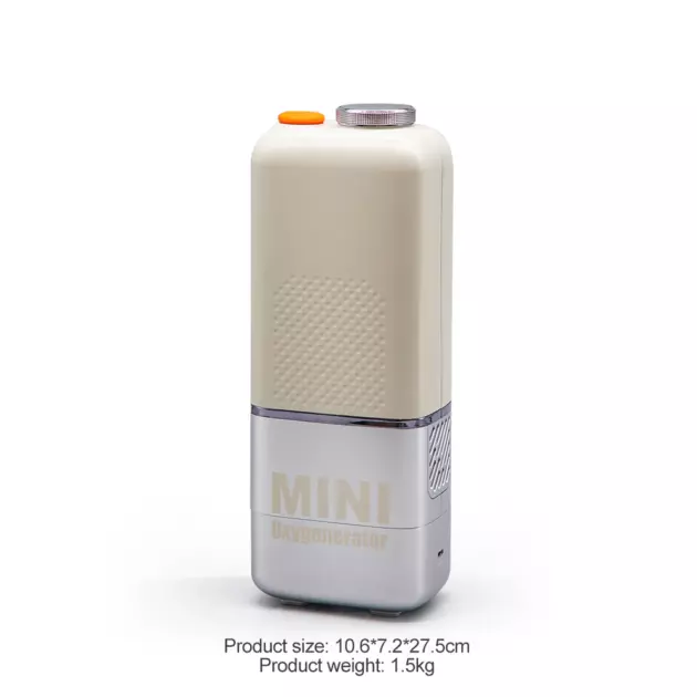 Mini concentrateur d'oxygène portable avec batterie