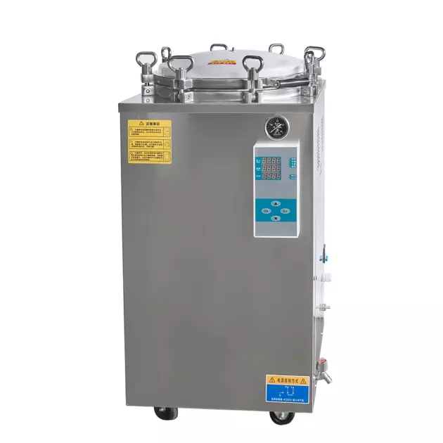 Autoclave de laboratoire vertical à vapeur haute pression 35 L