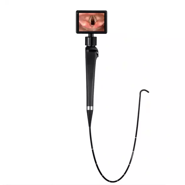 Vidéo-laryngoscope à fibre optique flexible pour anesthésie ORL et endoscopie