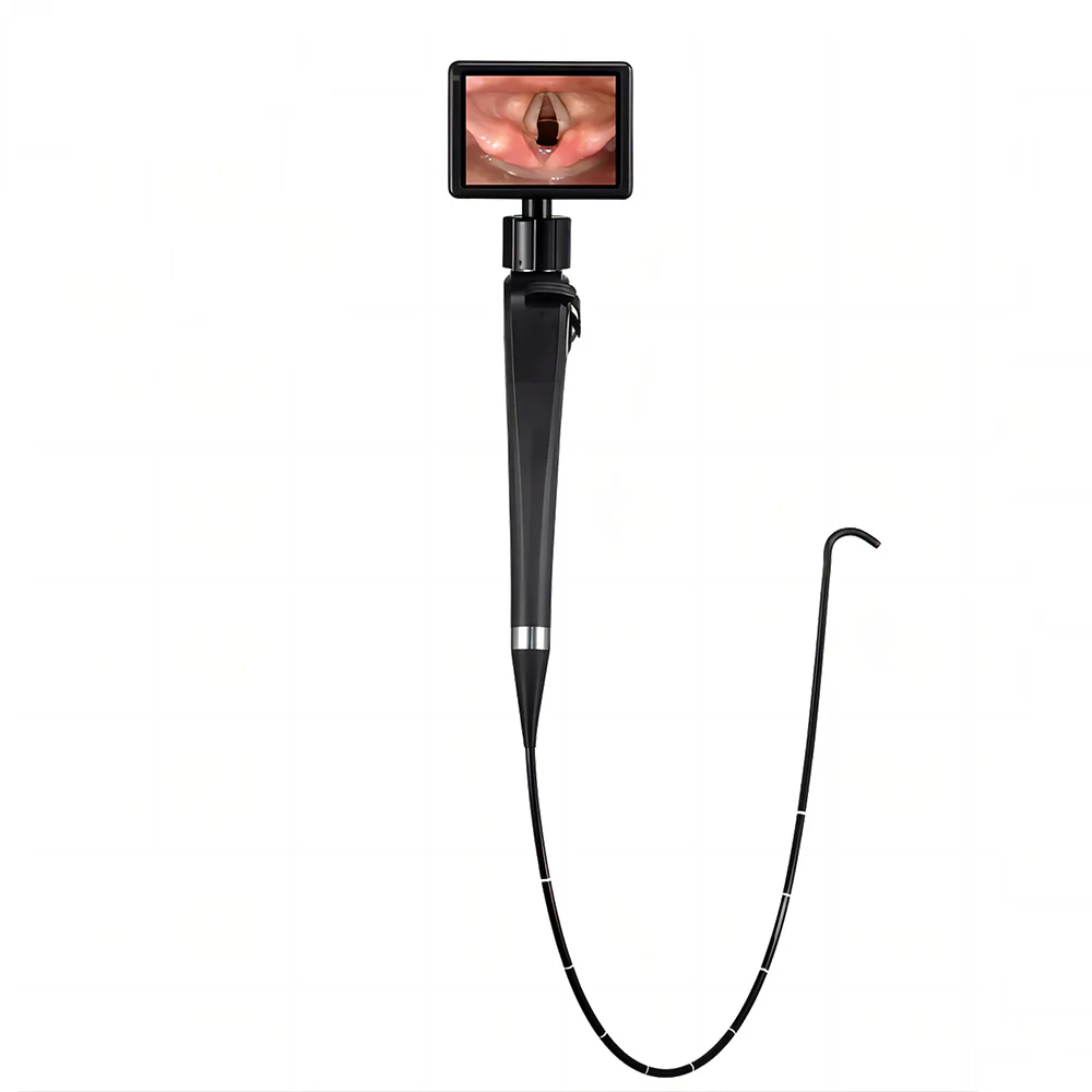 Vidéo-laryngoscope à fibre optique flexible pour anesthésie ORL et endoscopie