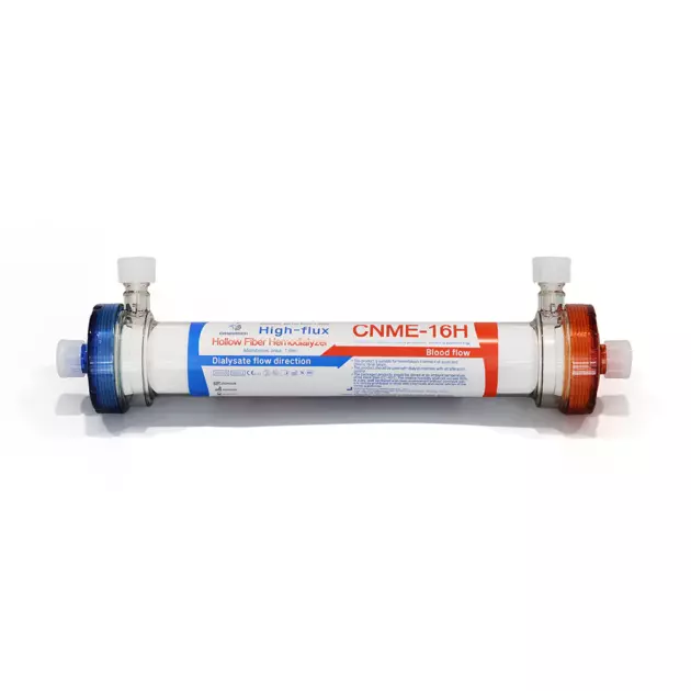 Dialyseur médical à haut et faible débit pour hémodialyse sanguine