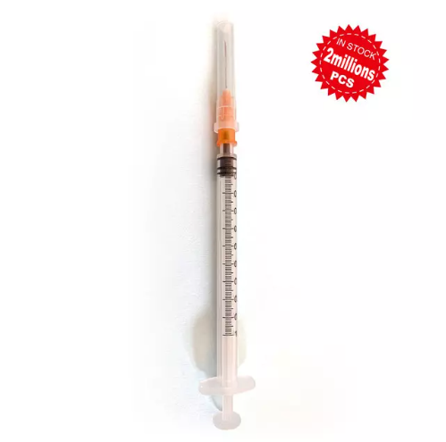 Seringue Luer Slip de 1ml avec aiguille Boite de 100