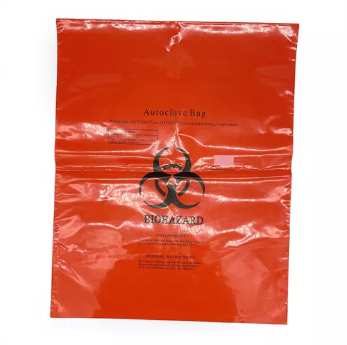 Sac de déchets médicaux Bio - medical Biohazard Haute qualité 61X81cm Boite de 400 pcs