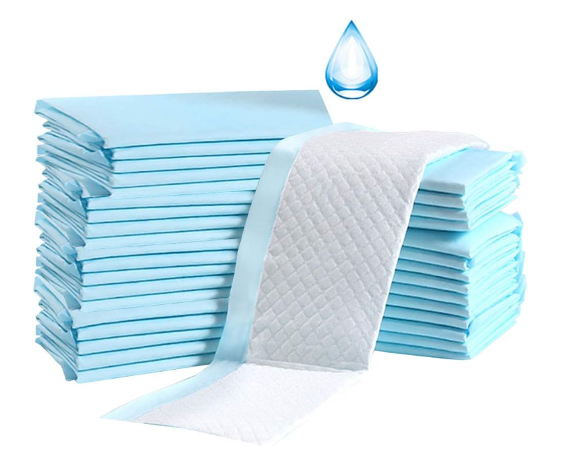 Lot de 100 alèses jetables, respirantes, imperméables, anti-fuite, à absorption rapide, 33 x 46 cm