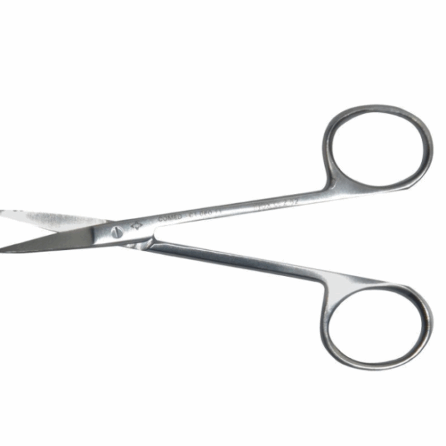 Ciseaux microscopie inox