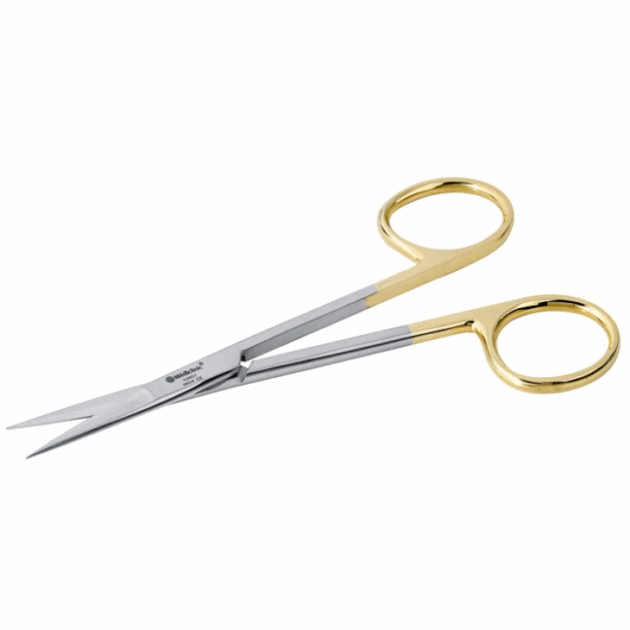 Ciseaux droit en carbure de TUNGSTÈNE - IRIDECTOMIE