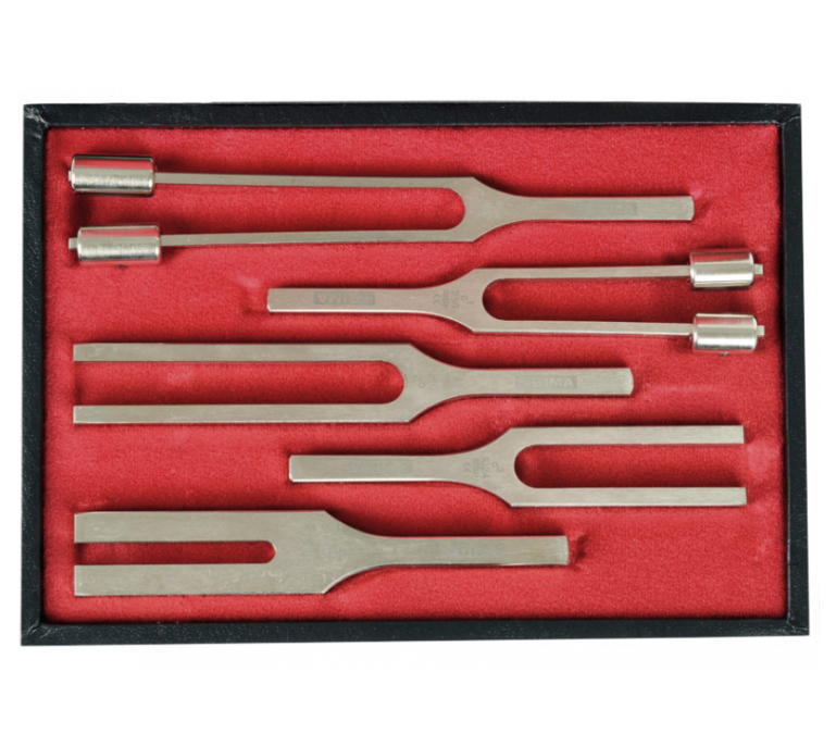 Jeu de diapasons Hartmann (coffret de 5)