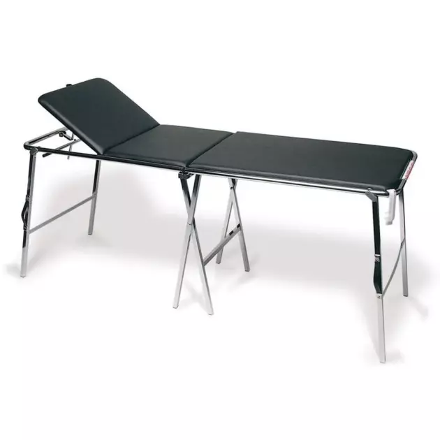 Divan d'examen pliable noir