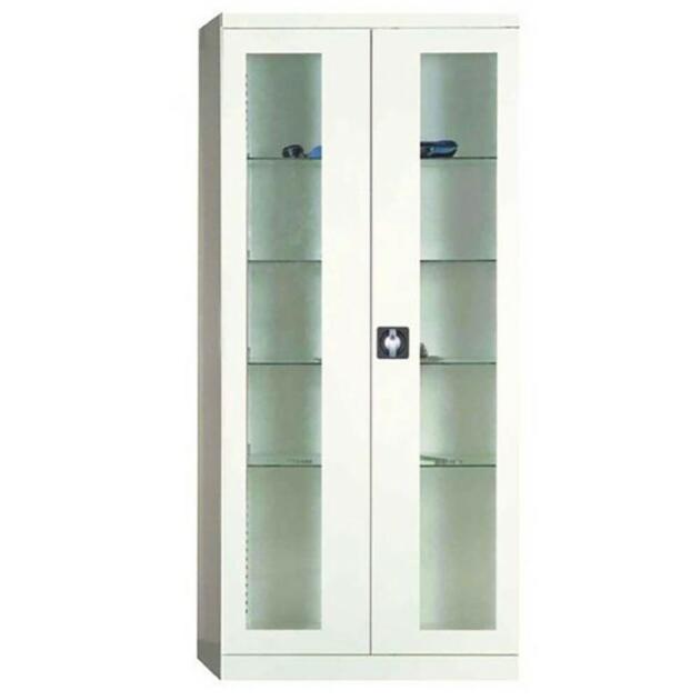 Armoire à pharmacie 2 portes sur roulettes Medical