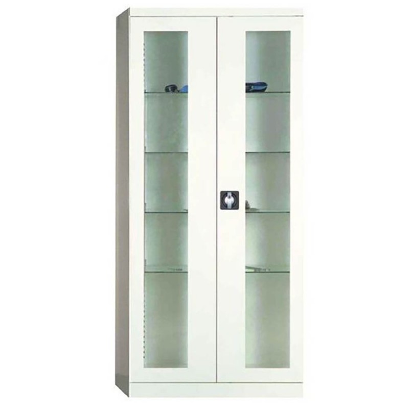 Armoire à pharmacie 2 portes sur roulettes Medical