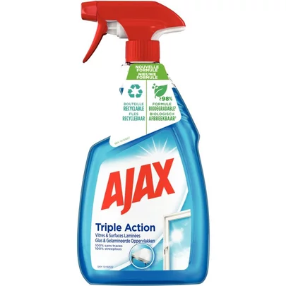 Spray vitre Ajax triple action 750 ml